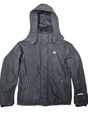 Abercrombie & Fitch Mens Lg Black All Season Weather Warrior Jacket